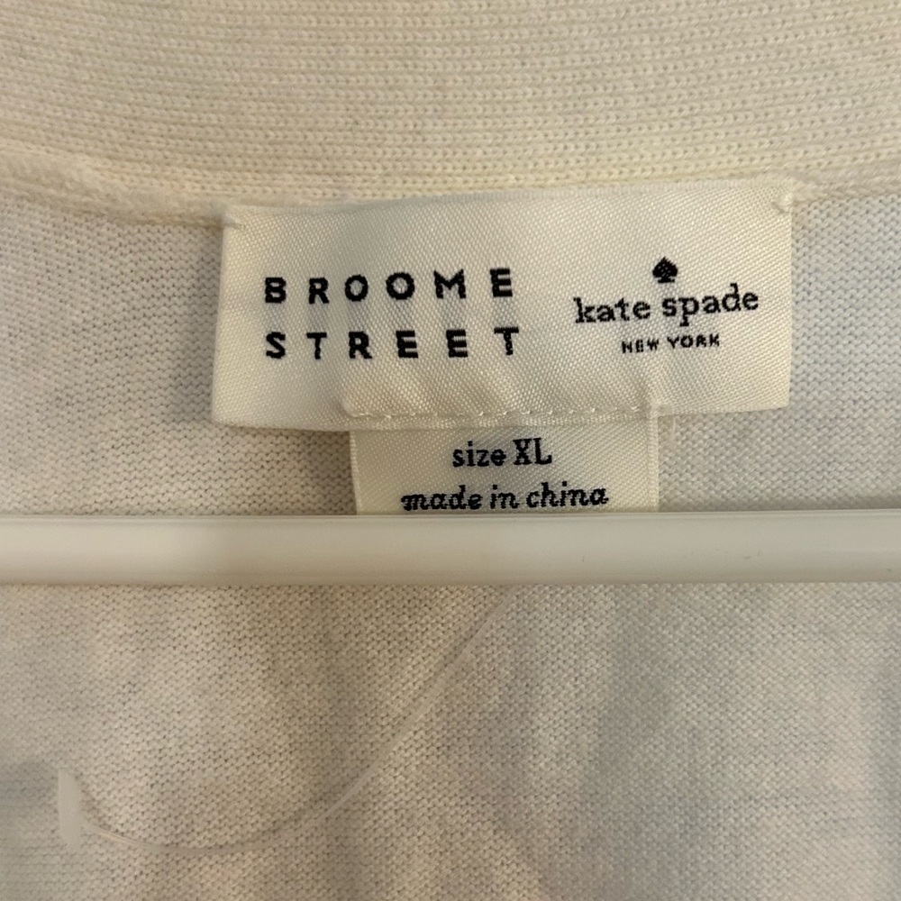 Kate Spade Cream Sweater (B7) - Picture 3 of 3